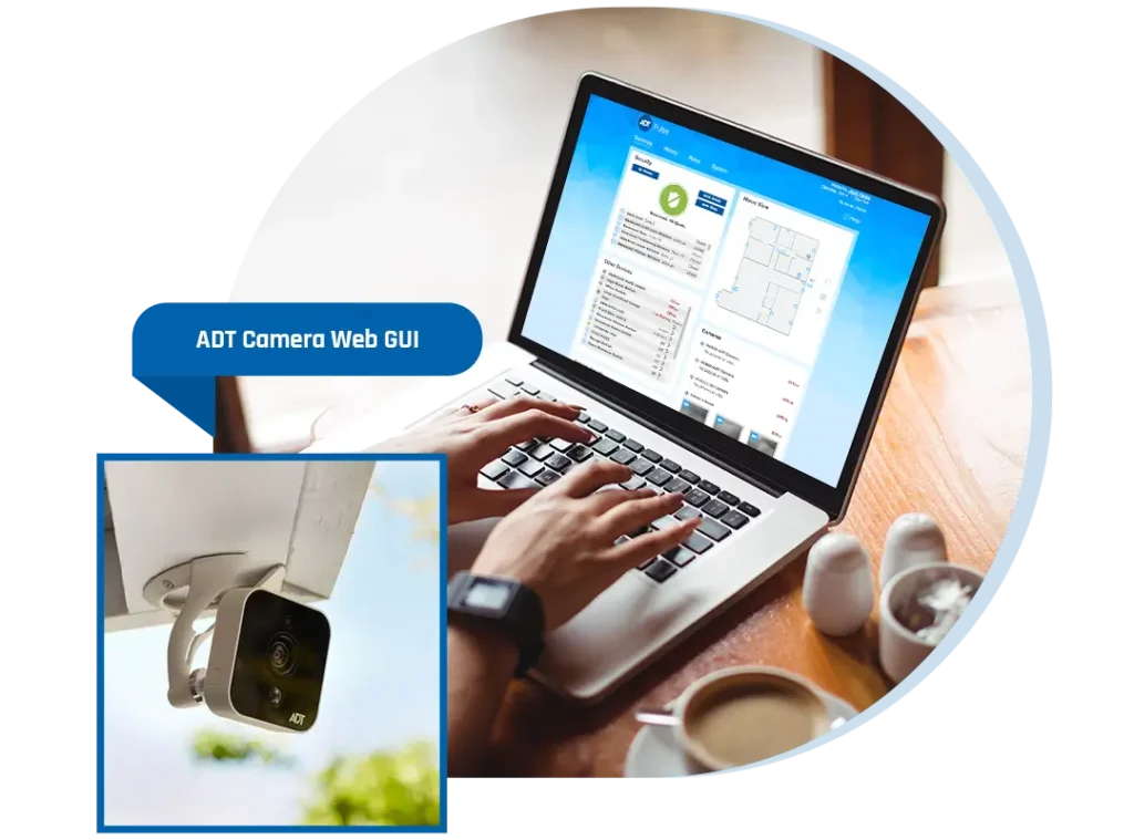 ADT Camera Via Web Interface